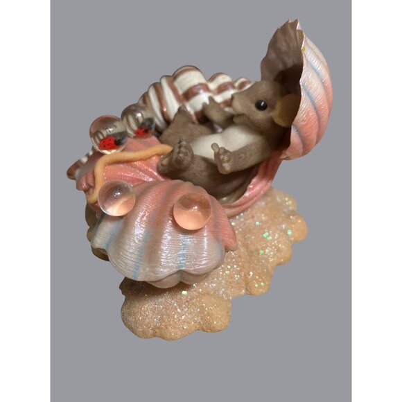 Fitz and Floyd Charming Tails Happy as a Clam Figurine Nautical Theme - Picture 5 of 10